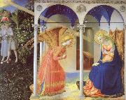 Fra Angelico, Detail of the Annunciation